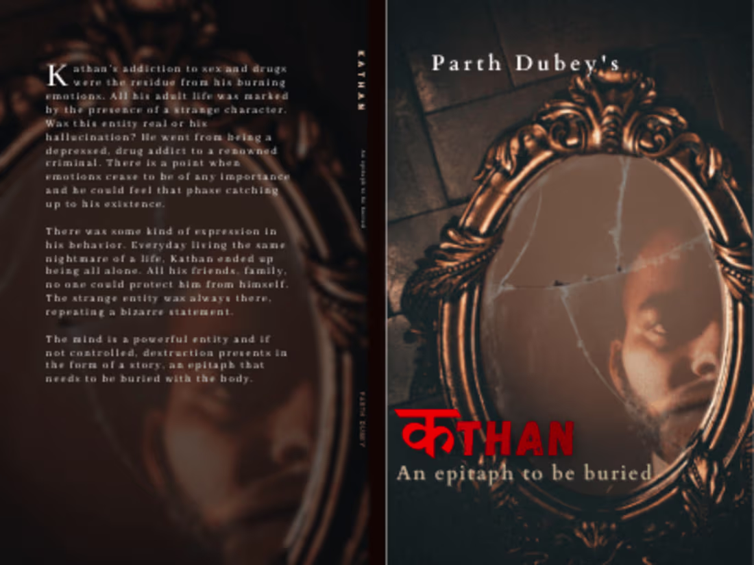 Cover image for Amazon.com: Kathan: An epitaph to be buried eBook: Dubey, Parth: