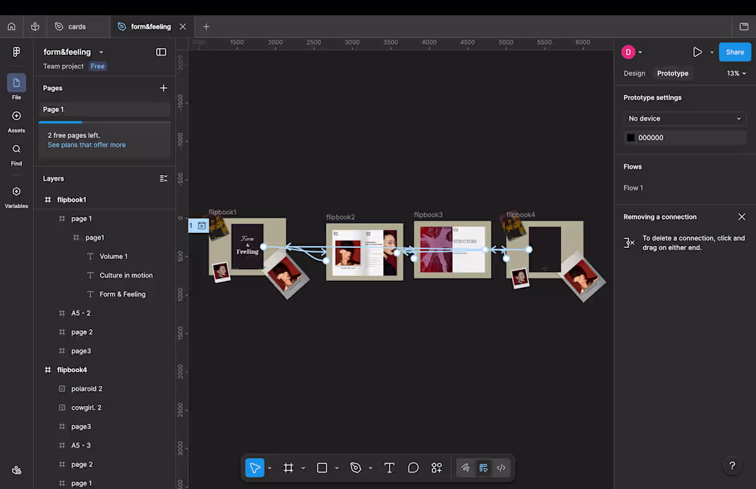 Cover image for A minimalist editorial motion concept