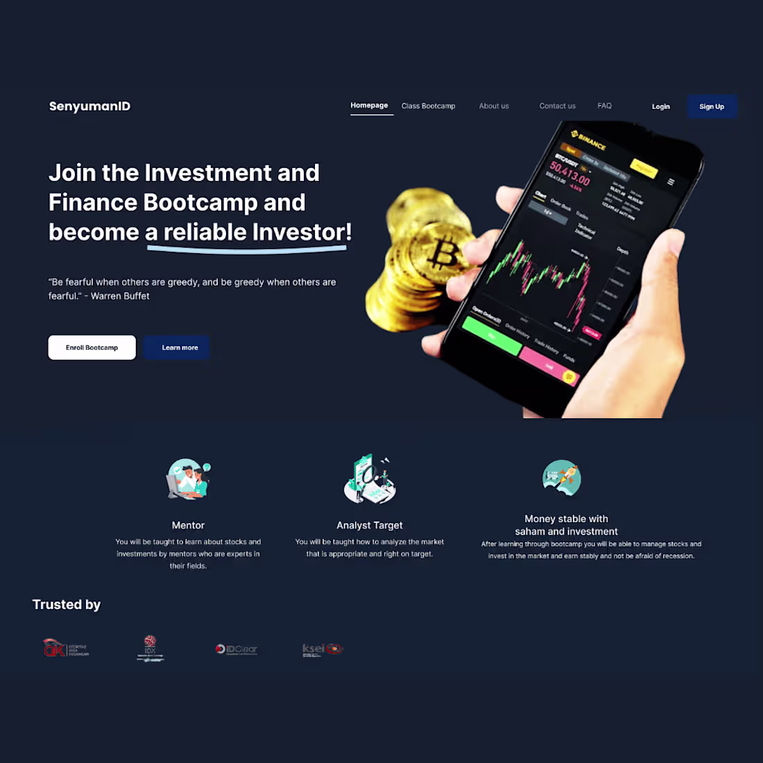 Cover image for UI Designer : Website landingpage