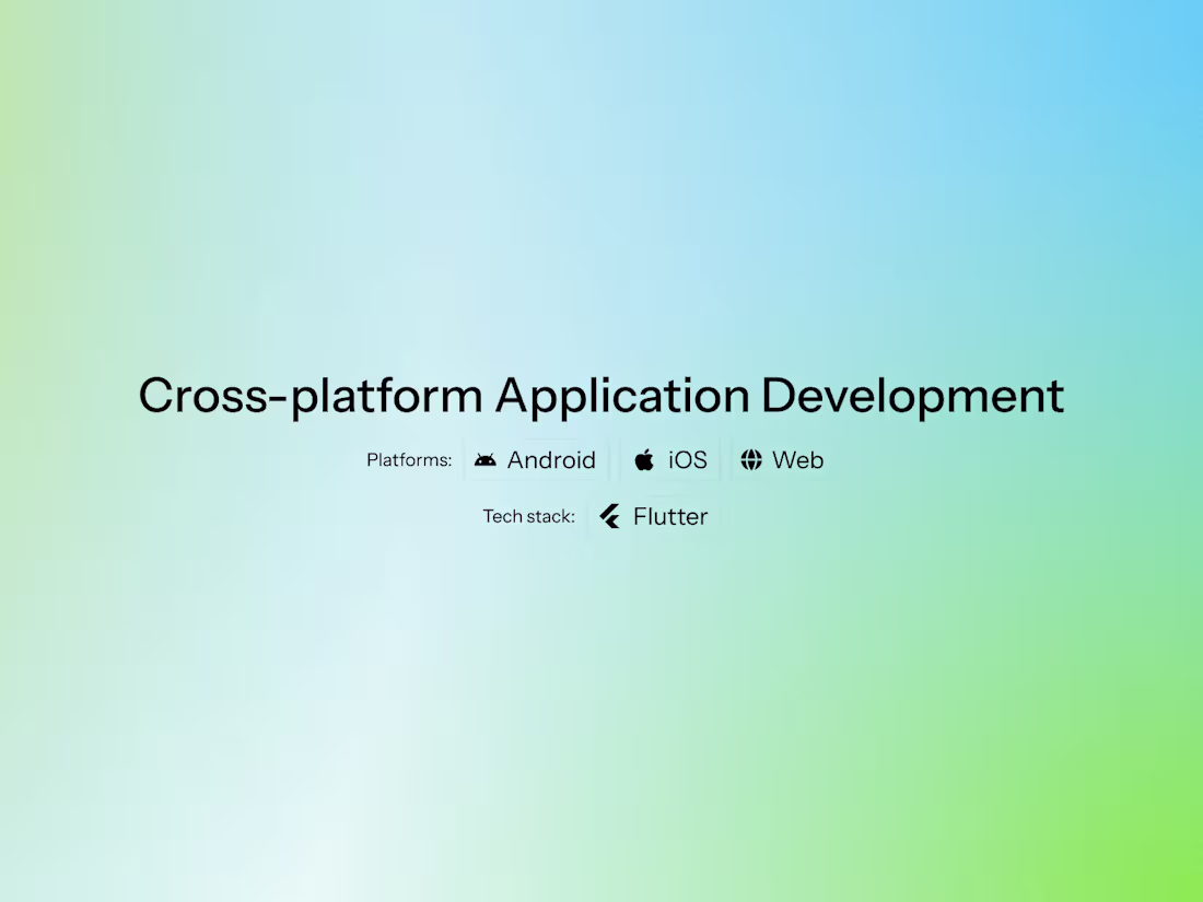 Cover image for Cross-platform App Development (Flutter)