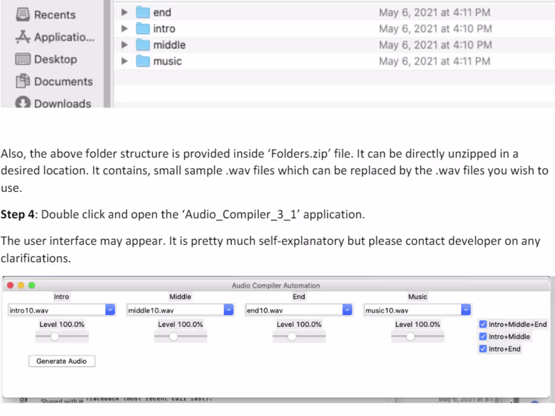 Cover image for Audio File Processing Automation Tool
