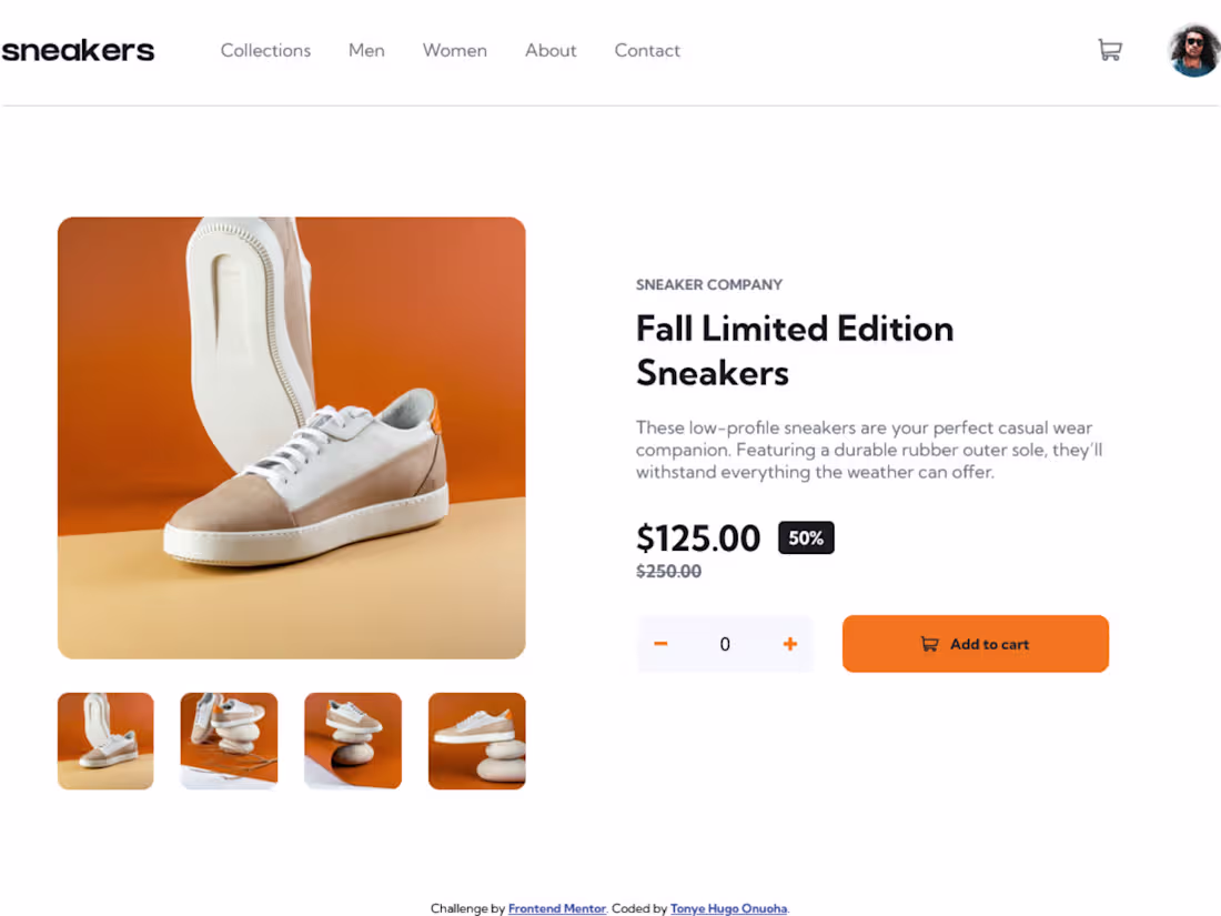Cover image for E-commerce Product Page