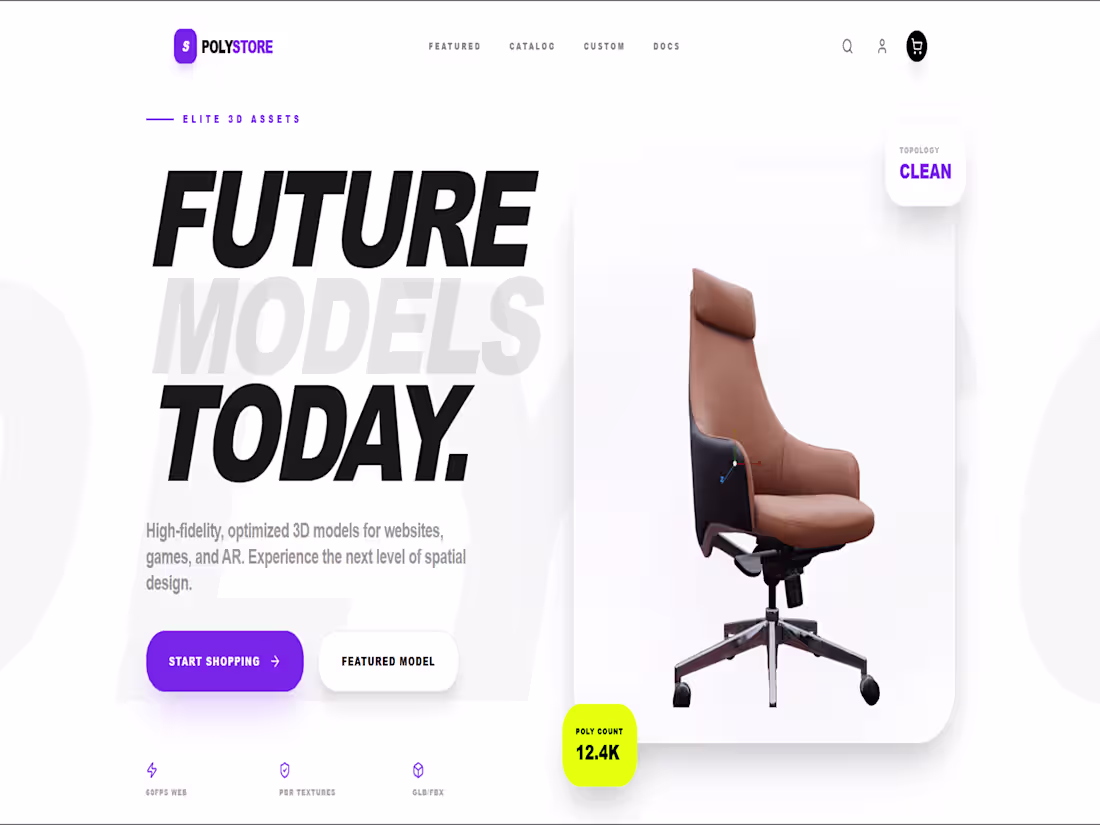 Cover image for Building 3d Model store 