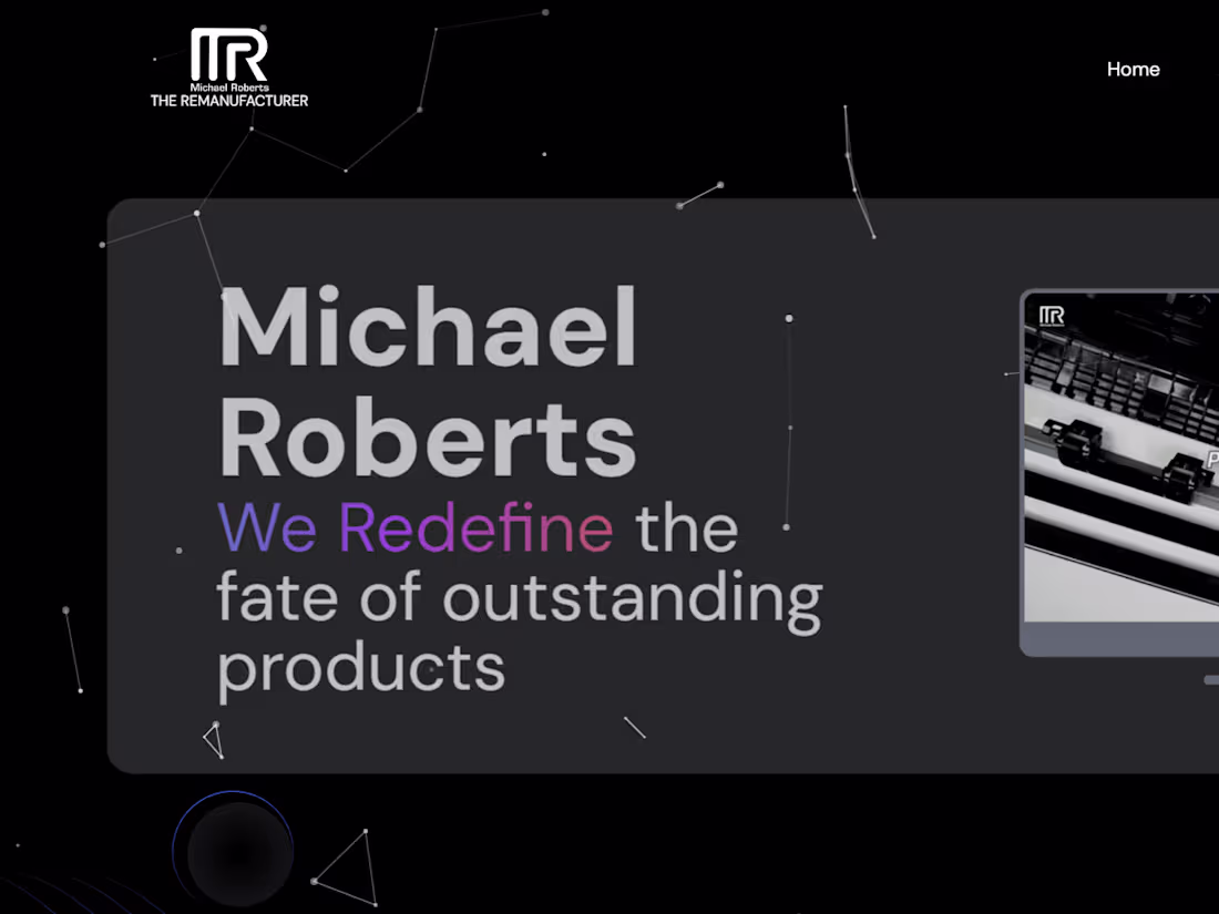 Cover image for Business website for Michael Roberts 