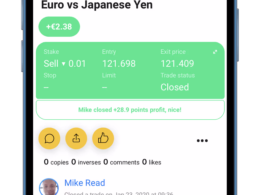 Cover image for Social Trading App