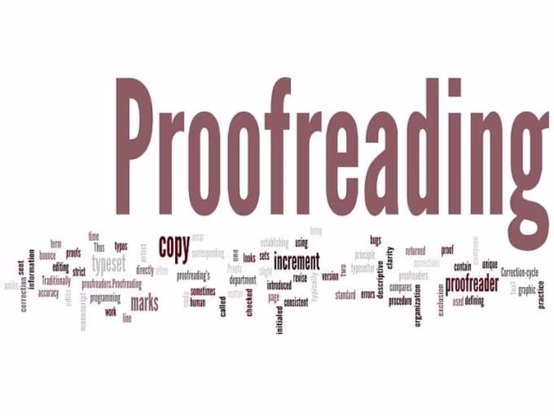 Cover image for Logo designer, proofreader, editor