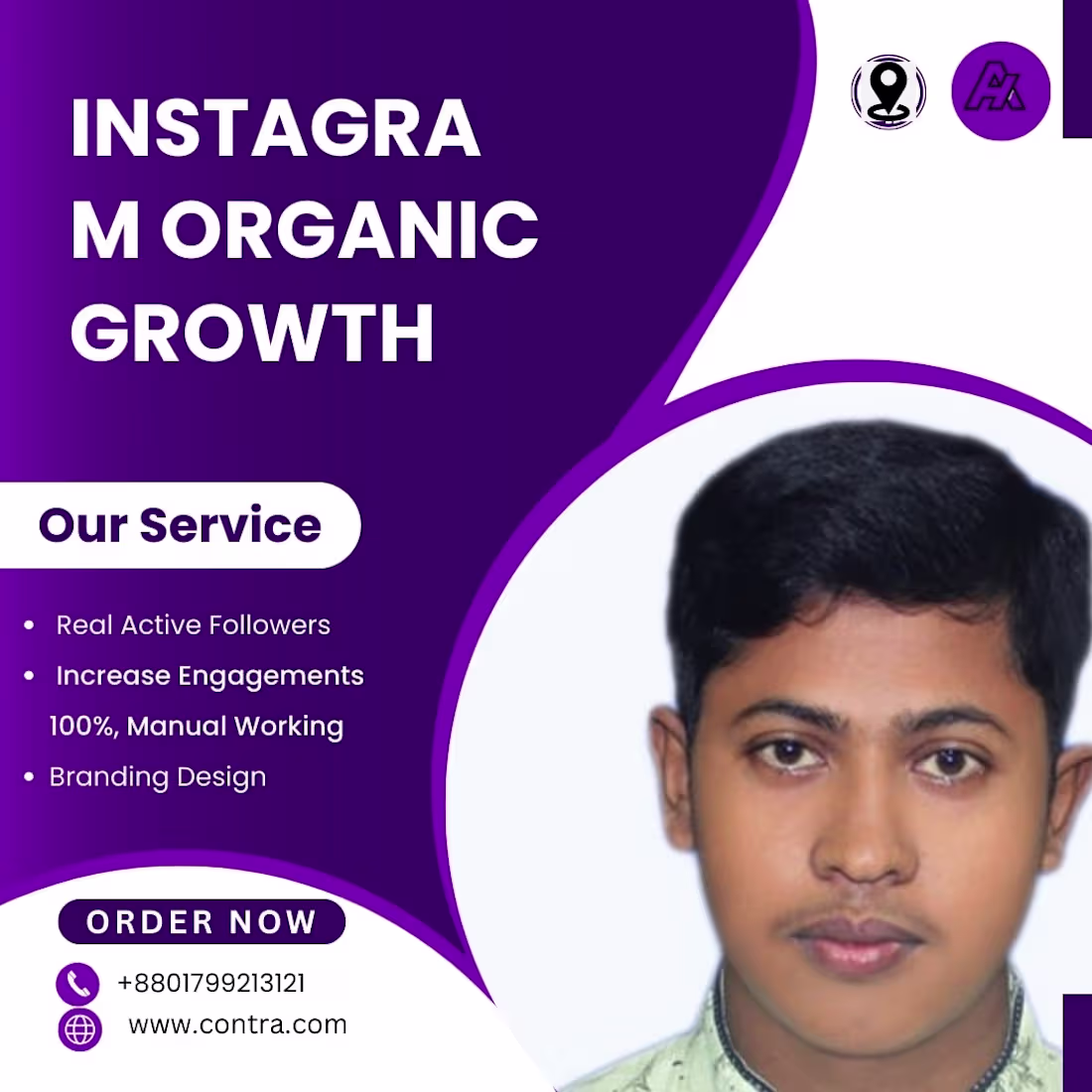 Cover image for I will be your Instagram marketing manager and promote your page