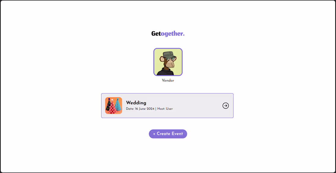 Cover image for Getogether. - #Plan your Event in a better way!