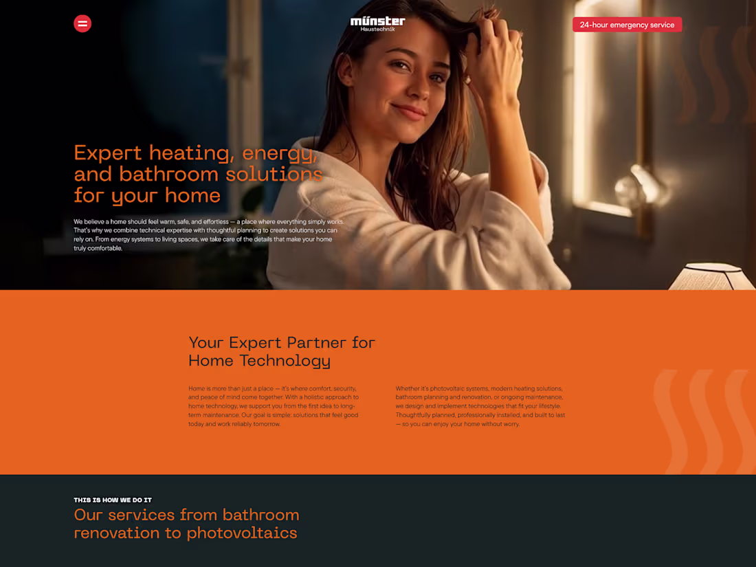 Cover image for In the middle of a website project for a home technology com...
