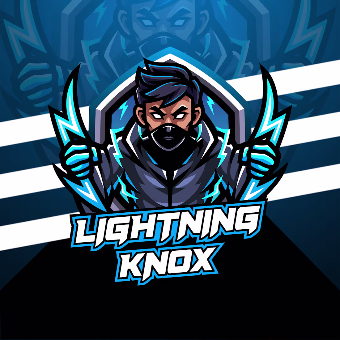 Cover image for Lightning Knox Gaming Logo Designed