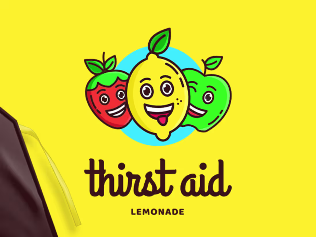 Cover image for Logo Design for Thirst Aid Lemonade