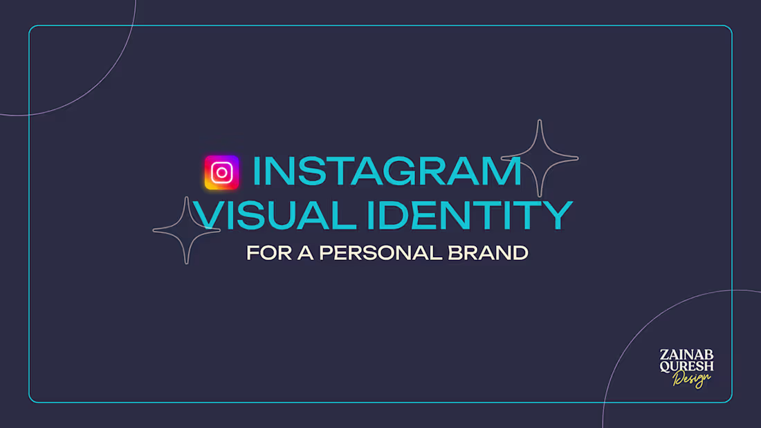 Cover image for Instagram Visual Identity for a Personal Brand