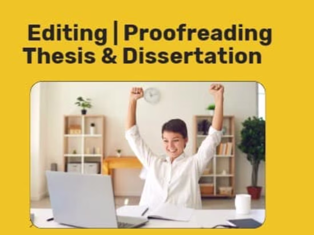 Cover image for  Editing| Proofreading | Thesis & Dissertation