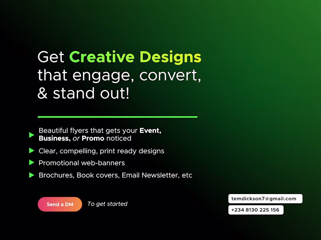 Cover image for Flyers, Posters, Banners & More — Visuals That Drive Action