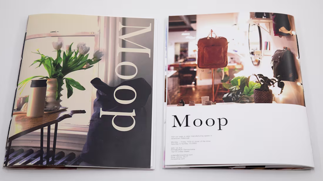 Cover image for Moop Rebrand Concept and Catalog 