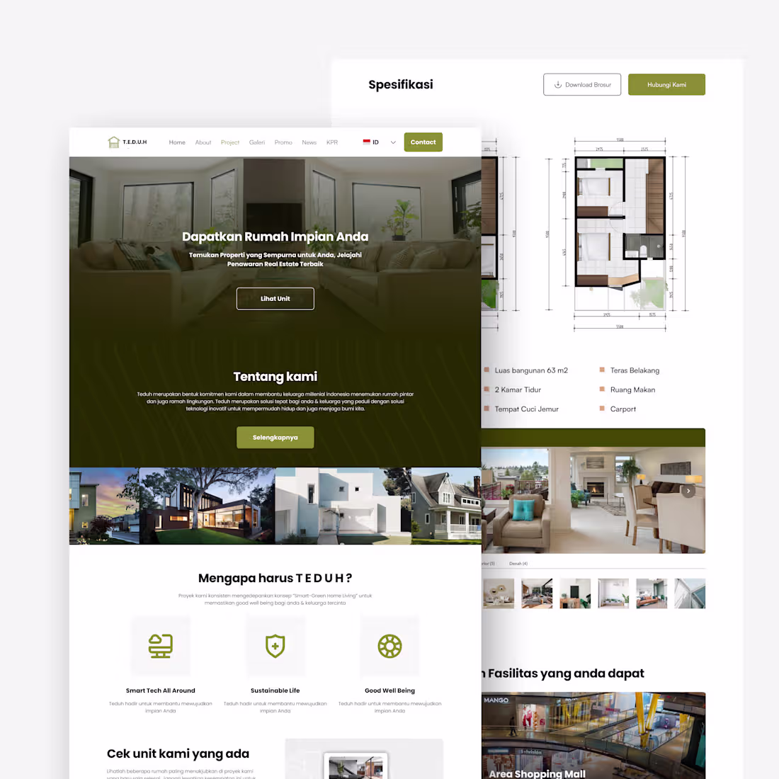 Cover image for TEDUH - Real Estate Website