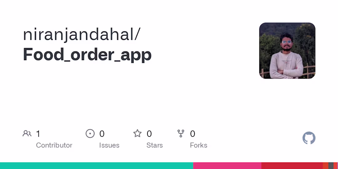 Cover image for niranjandahal/Food_order_app