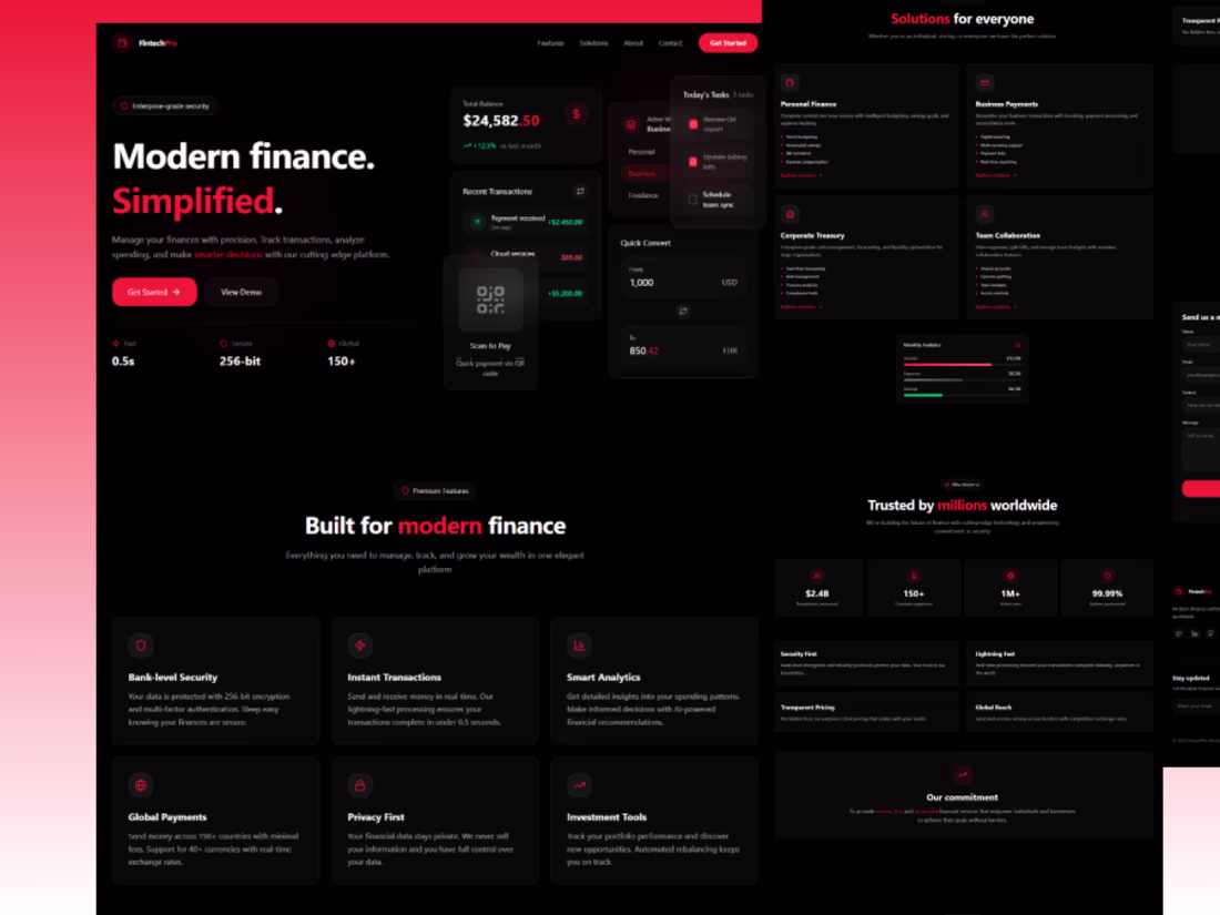 Cover image for You'll get a Web design, a Landing page, Wireframe UIUX on Figma