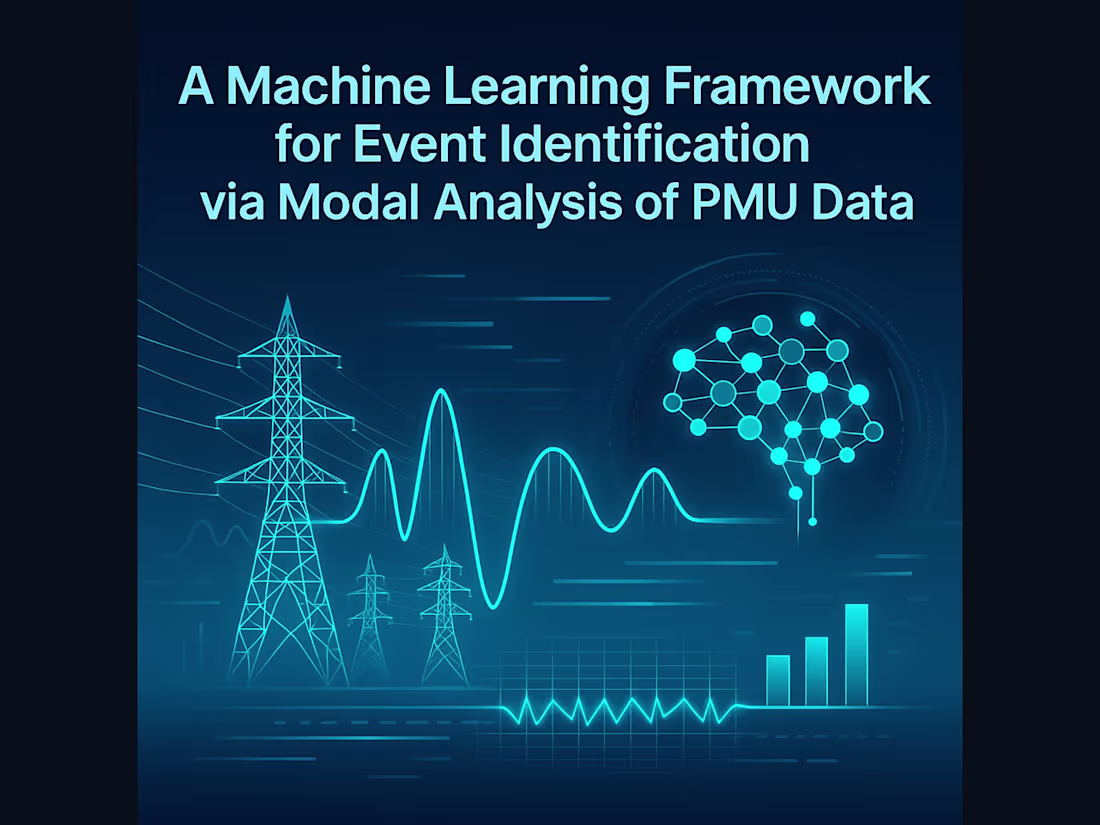 Cover image for A Machine Learning Framework for Event Identification 