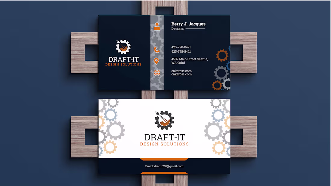 Cover image for Draft-IT logo presentation :: Behance