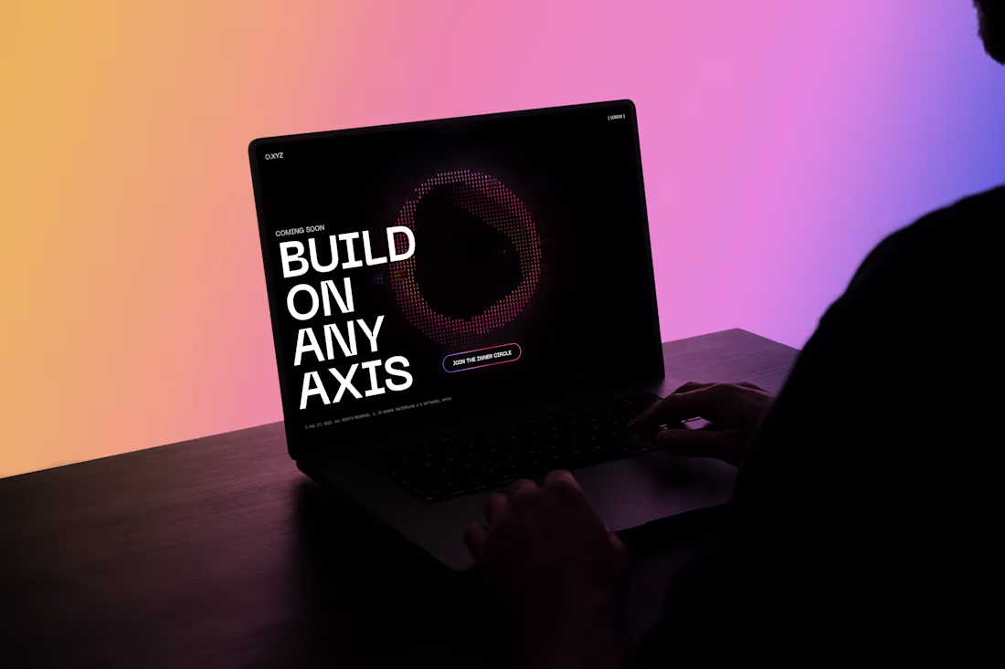 Cover image for o.xyz Landing Page - V.0 (Coming Soon)