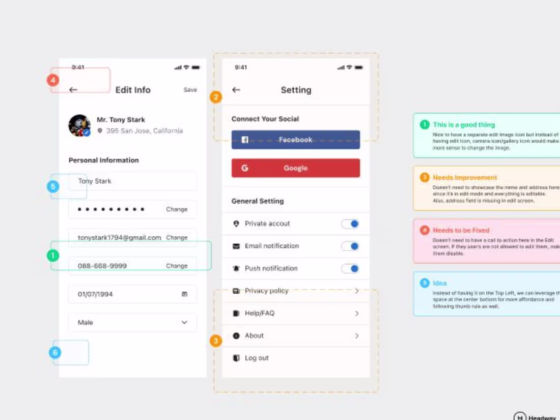 Cover image for Web and app- UX/UI audit and suggestions