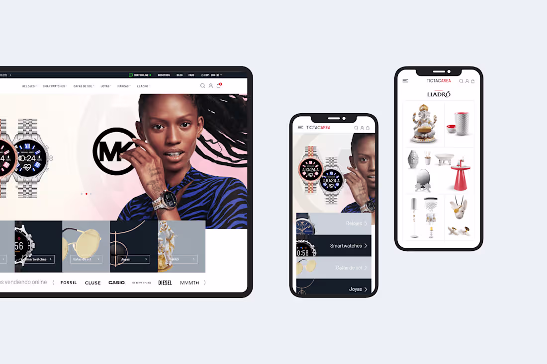 Cover image for Tictacarea — eCommerce Website Redesign