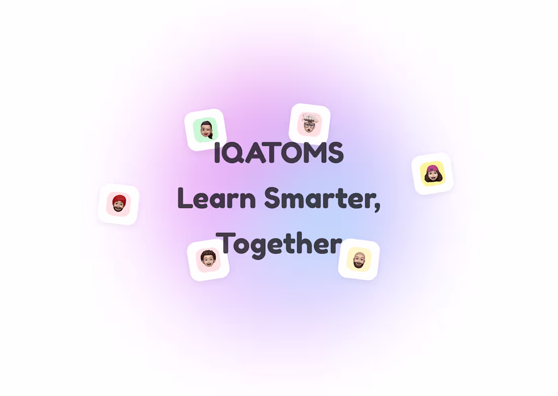 Cover image for IQAtoms - Website UX/UI Design