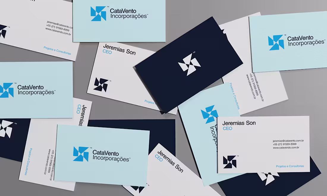 Cover image for CataVento Incorporações - Branding :: Behance