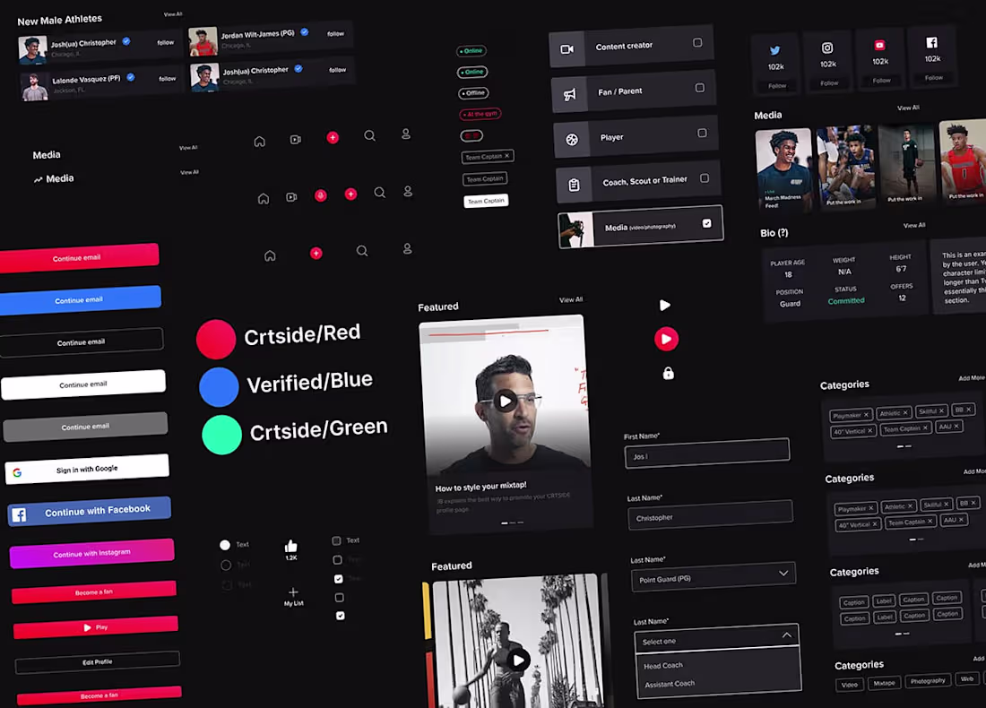 Cover image for Pattern Library for a ReactNative Mobile Application