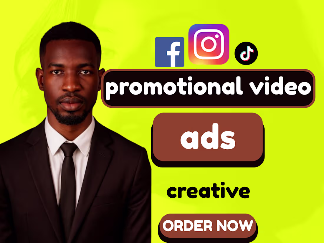 Cover image for create a promotional brand commercial video ads for business