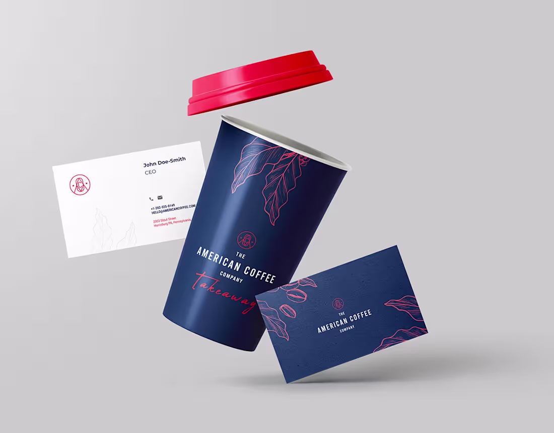 Cover image for American Coffee - Logo & Branding