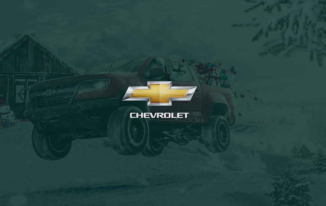 Cover image for Chevrolet Advertising Design for Christmas on Behance