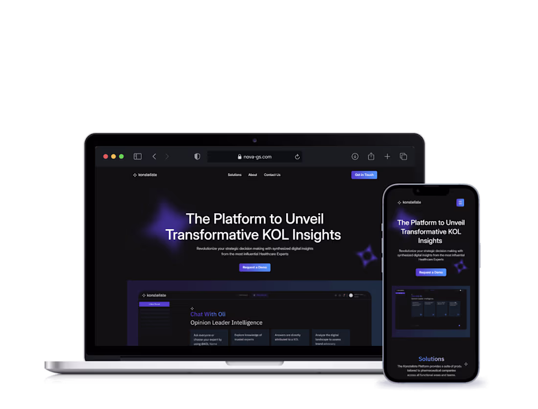 Cover image for Framer Development - Konstellate