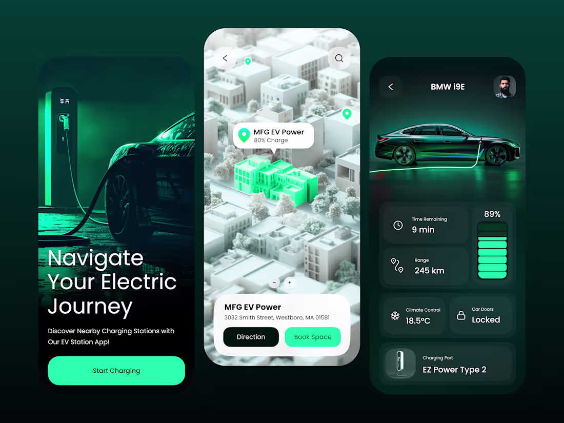 Cover image for Introducing Electric Car Charging UI: