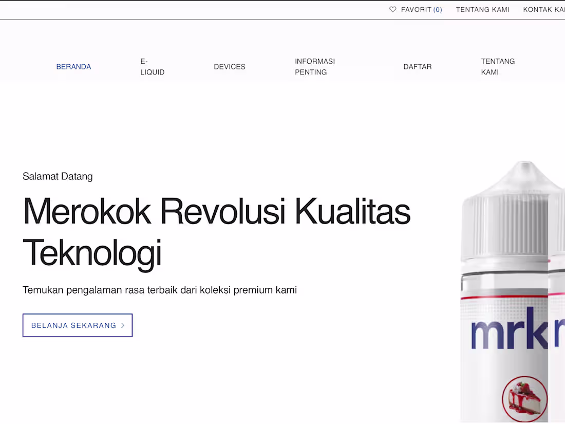 Cover image for Situs Resmi mrkt.