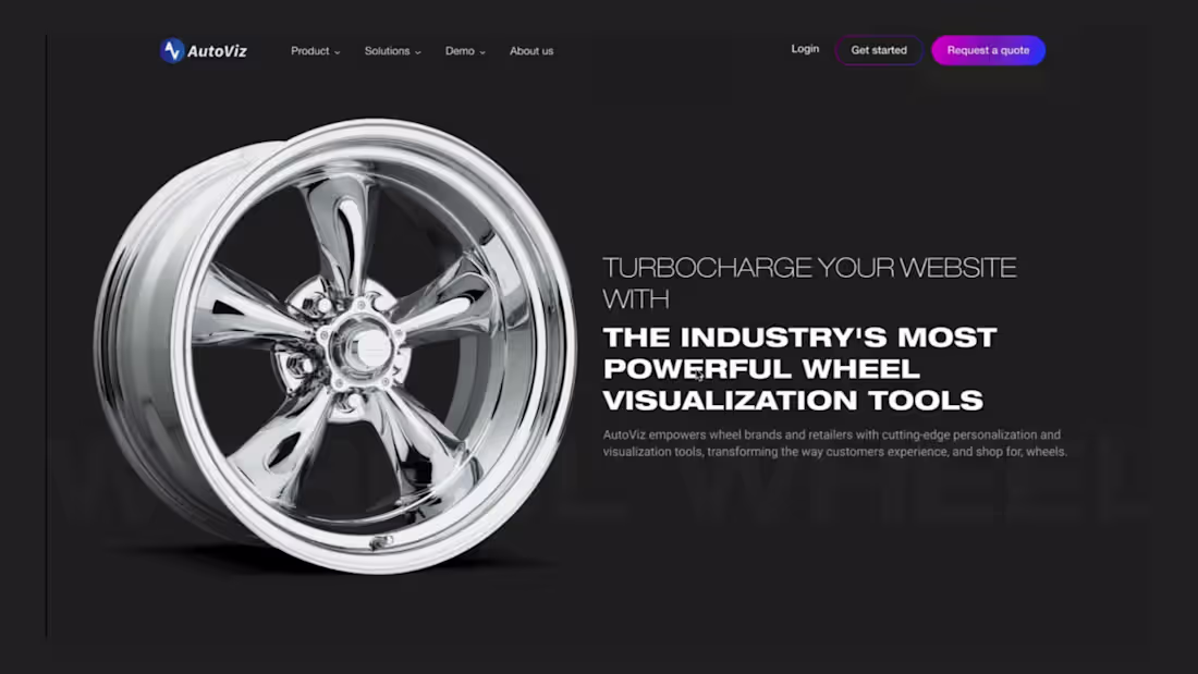 Cover image for Autoviz (SaaS) - Landing Page