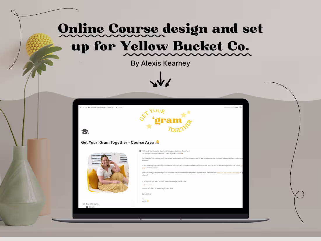 Cover image for Online Course System in Notion