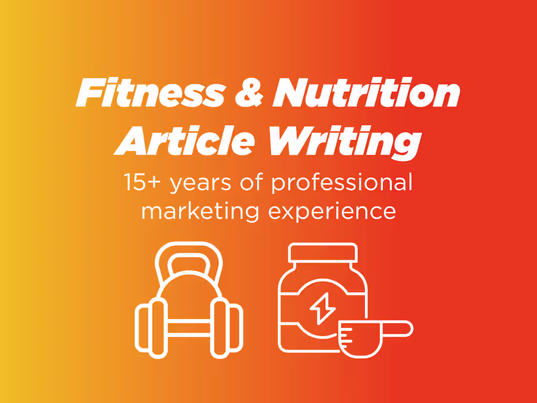 Cover image for Expert Fitness, Nutrition & Wellness Blog Posts