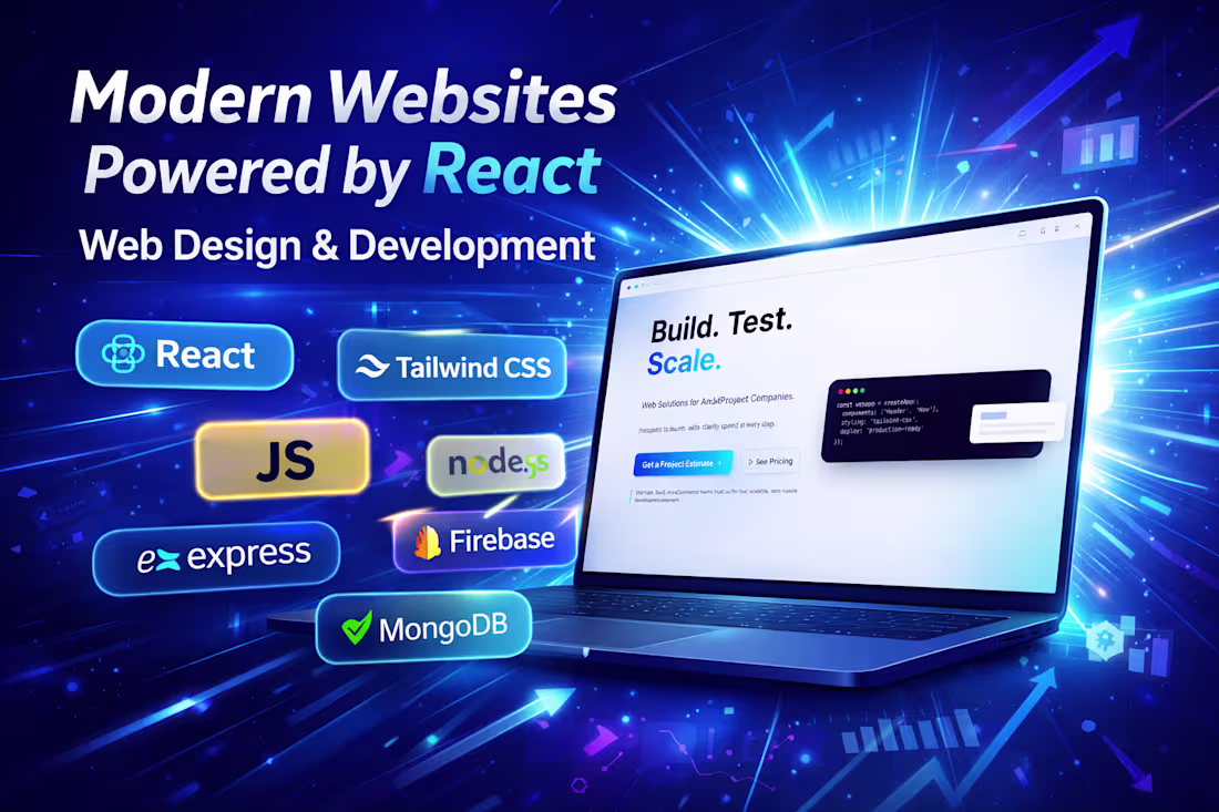 Cover image for Modern Website for End to End Digital services Agency