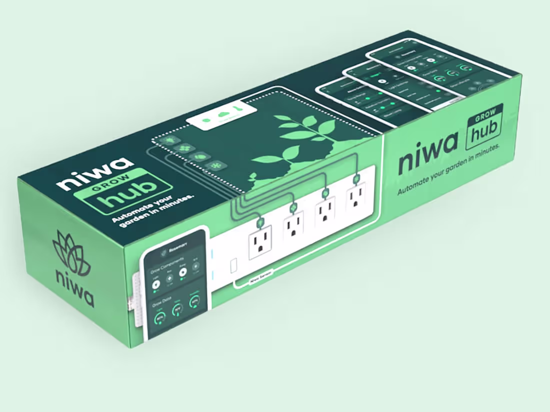 Cover image for Niwa Grow Hub Packaging Design