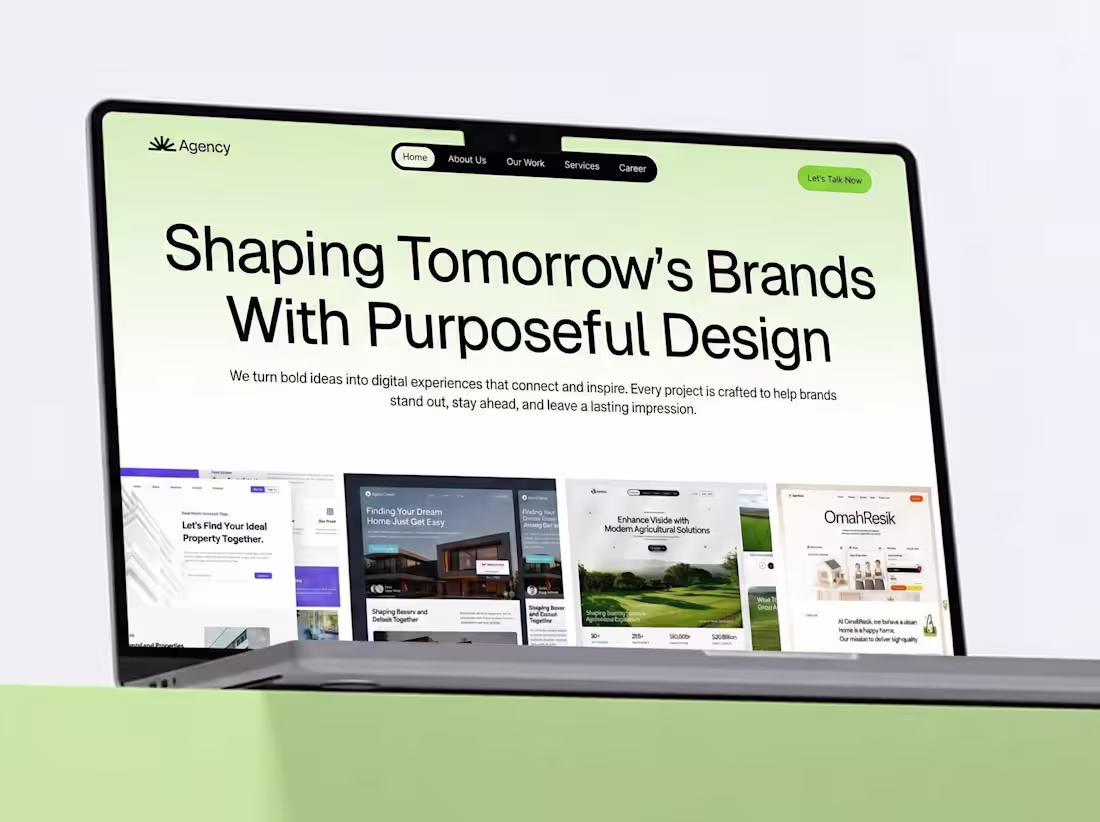 Cover image for Digital Agency Website Development