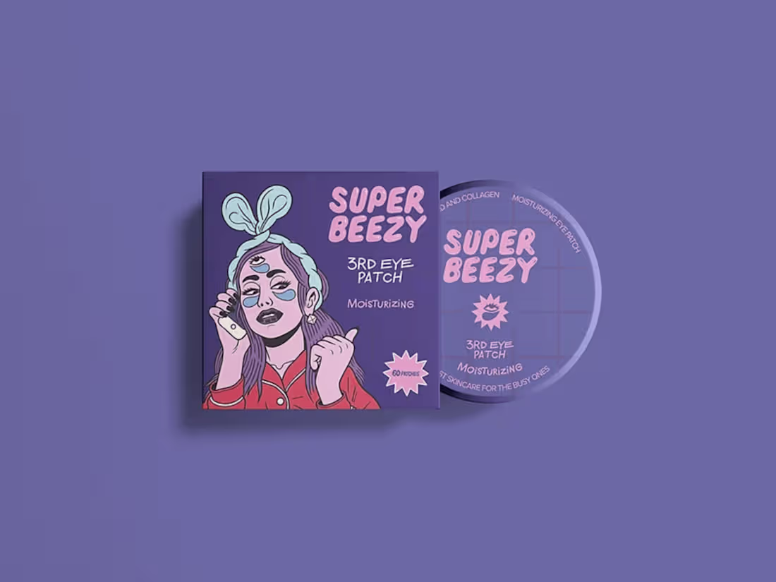 Cover image for Advertising campaign for the cosmetics brand Super Beezy