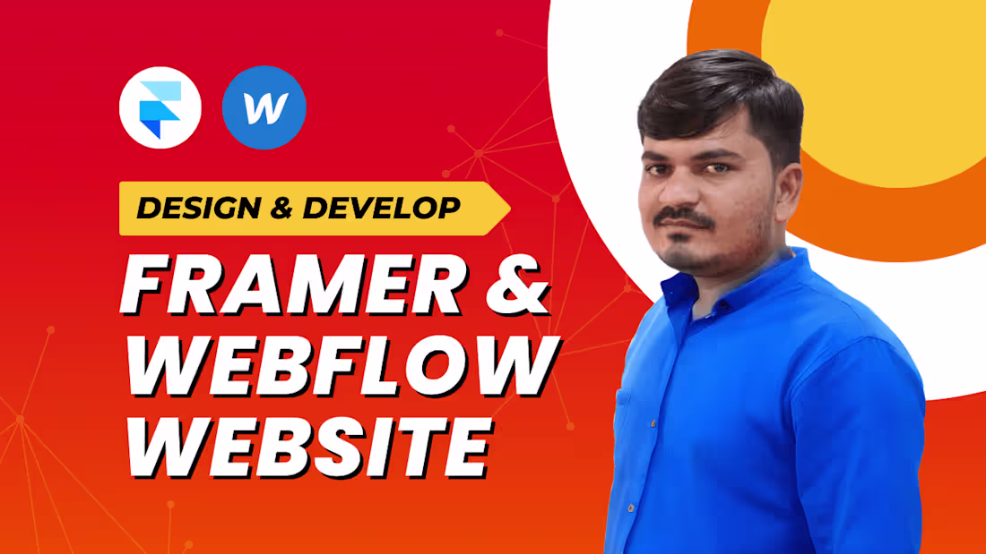 Cover image for Framer Landing Page - Design + Development