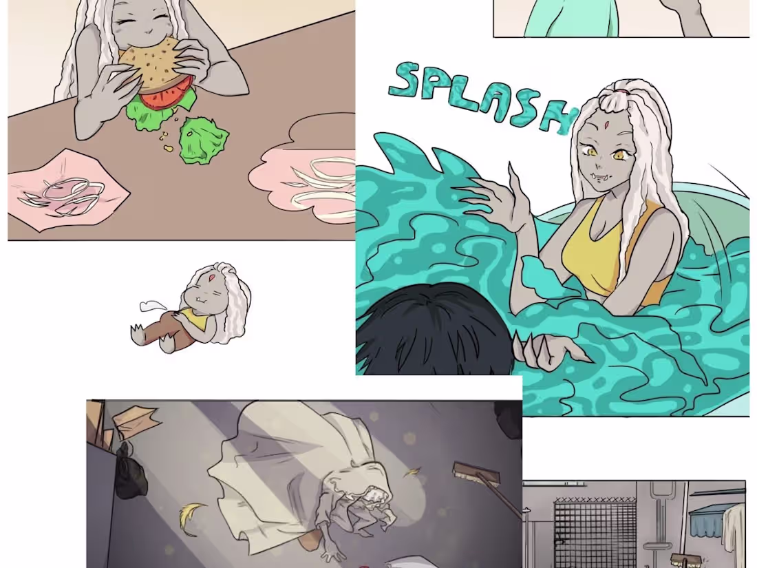 Cover image for Otherworldly days weebtoon