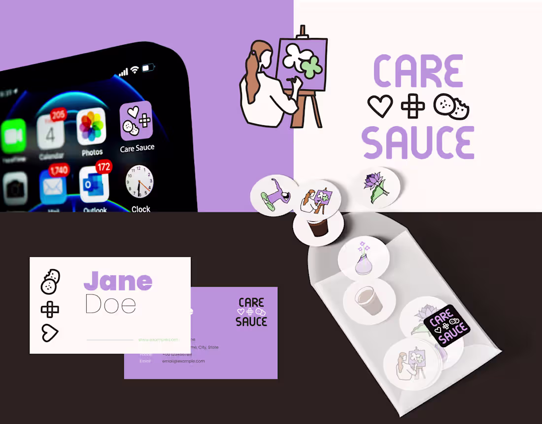 Cover image for Wellness Platform Brand Identity