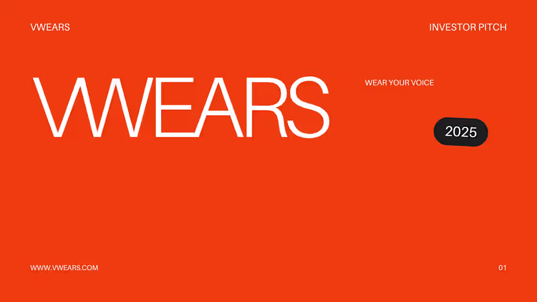 Cover image for Designed a bold, modern pitch