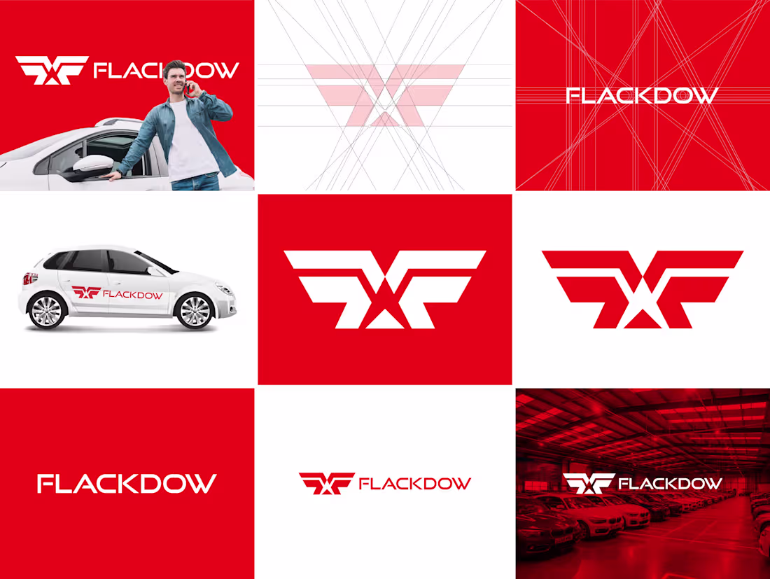 Cover image for Flackdow Automotive car company logo