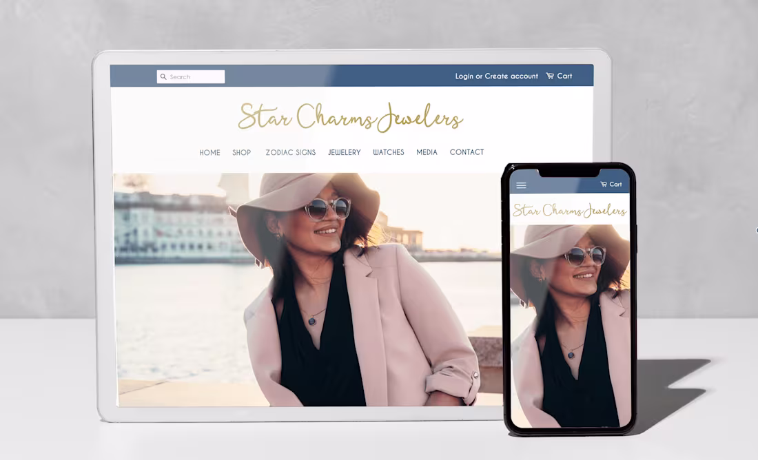 Cover image for Star Charms E-commerce 