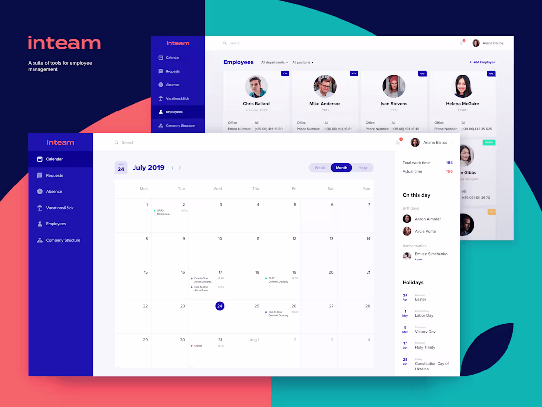 Cover image for In team